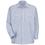 Red Kap SL50WB Long Sleeve Deluxe Uniform Shirt - White/Blue, Price/Pcs