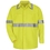 Bulwark SMW4HV Hi-Visibility Flame-Resistant Long Sleeve Work Shirt  - Yellow, Price/Pcs