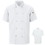 Red Kap 046X Men's Short Sleeve Ten Button Chef Coat with MIMIX&#8482; and OILBLOK