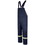 Bulwark Men's Midweight Excel FR Deluxe Insulated Bib Overall with Reflective Trim