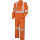 Red Kap Hi-Visibility Zip-Front Coverall With CSA Compliant Reflective Trim