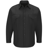 Workrite FSF4BK - Long-Sleeve Western Firefighter Shirt