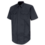 Horace Small HS1430 First Call Concealed Button-Front Short Sleeve Shirt - Dark Navy