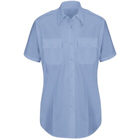 Horace Small HS1523 New Dimension Plus Short Sleeve Poplin Shirt - Women'S