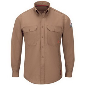Bulwark QS24 IQ Series&reg; Men's Lightweight Comfort Woven Shirt