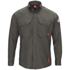 Bulwark QS50 iQ Series&reg; Long Sleeve Comfort Woven Lightweight Shirt