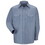 Red Kap SC14LB Long Sleeve Deluxe Western Style Shirt - Light Blue, Price/Pcs