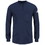Bulwark SEL3NV Female Long Sleeve Henley Shirt Hrc 2 Sel3 - Navy, Price/Pcs