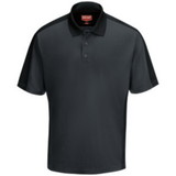 Red Kap SK54 Men's Short Sleeve Performance Knit® Two-Tone Polo
