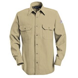 Bulwark 7OZ Long Sleeve Work Shirt - CAT 2 - SMW2