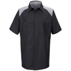 Red Kap SP28 Men's Ss Motorsports Shirt
