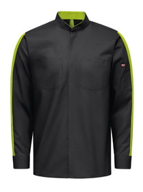 Red Kap Men's Long Sleeve Two-Tone Pro+ Work Shirt with OilBlok and Mimix&#153;