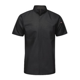 Red Kap Men's Short Sleeve Two Tone Pro+ Work Shirt with OilBlok and MIMIX&#153;