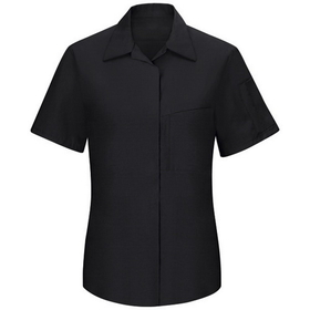 Red Kap SY41BC Womens Performance Plus Shop Shirt With Oilblok Tech Short Sleeve- Sy41