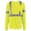 Red Kap SYK2HV Long Sleeve Hi-Visibility T-Shirt - Yellow, Price/Pcs