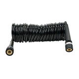 Viair 00034 30ft. Coil Hose, PU, Inside Braided w/ Quick Connect Couplers