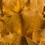 Vickerman H1QUE725 8" Aspen Gold Queen Flower Stem