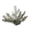 Vickerman A167951LED 5' x 23" Frosted Tannenbaum 150LED WmWht