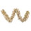 Vickerman A193514 9' x 14" Frosted Gold Garland 230Tips