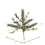 Vickerman A801701-4 18" Mixed Country Pine Spray 12Tips Pk/4