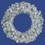 Vickerman B982325LED 24" Silver Wreath Dura-Lit LED 50WW 180T