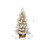 Vickerman D184540 4' Frosted Japanese White Pine Tree