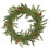 Vickerman E150721 21" White Spruce Wreath w/Cones 95Tips