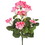 Vickerman FA174601-4 20" Pink Geranium Bush 4/pk