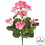Vickerman FA174601-4 20" Pink Geranium Bush 4/pk