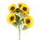 Vickerman FA174901 22" Yellow Sunflower Bush