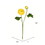 Vickerman FA191208 19" Yellow Ranunculus Stem 6/pk