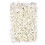 Vickerman FA194227 24" x 18" White Hydrangea Flower Mat
