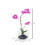 Vickerman FC170702 25" Potted Orchid fls x 2-Purple