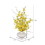 Vickerman FC190778 22.5" Yellow Dancing Floral Arrangement