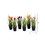 Vickerman FE190601 10" Potted Tulip Assortment 6/set