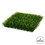 Vickerman FF181201 11"x11"x2.5" Grn Grass Mat UV Coat 2/Pk
