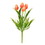 Vickerman FF192118 17" Orange Tulip Bush UV Pk/2