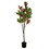 Vickerman FH190260 6' Green Potted Magnolia Tree