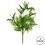 Vickerman FI180701 19" Green Bamboo Leaf Bush 4/Pk UV