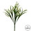 Vickerman FI190401 16" White Lily of the Valley Bush 3/pk