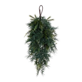 Vickerman FJ214407 30" Mixed Fern Cedar TearDrop