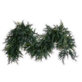 Vickerman FJ214412 6' X 14" Mixed Fern Cedar Garland