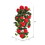 Vickerman FL170802 29" Red Geranium Hanging Bush