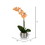 Vickerman FN180401 18" Peach Phalaenopsis in Metal Pot RT