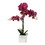 Vickerman FN180601 18" Plum Phalaenopsis in Stone Pot RT