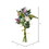 Vickerman FQ190310 16" Rose/Hydrangea Purple Bouquet