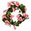 Vickerman FQ190722 22" Dark Pink Magnolia Wreath