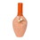Vickerman FQ191811 11.25" Brown Twine Terracotta Vase