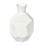 Vickerman FQ196210 10" White Ceramic Geometric Bottle