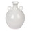 Vickerman FQ198010 10" Light Gray Ceramic Pot with Handles